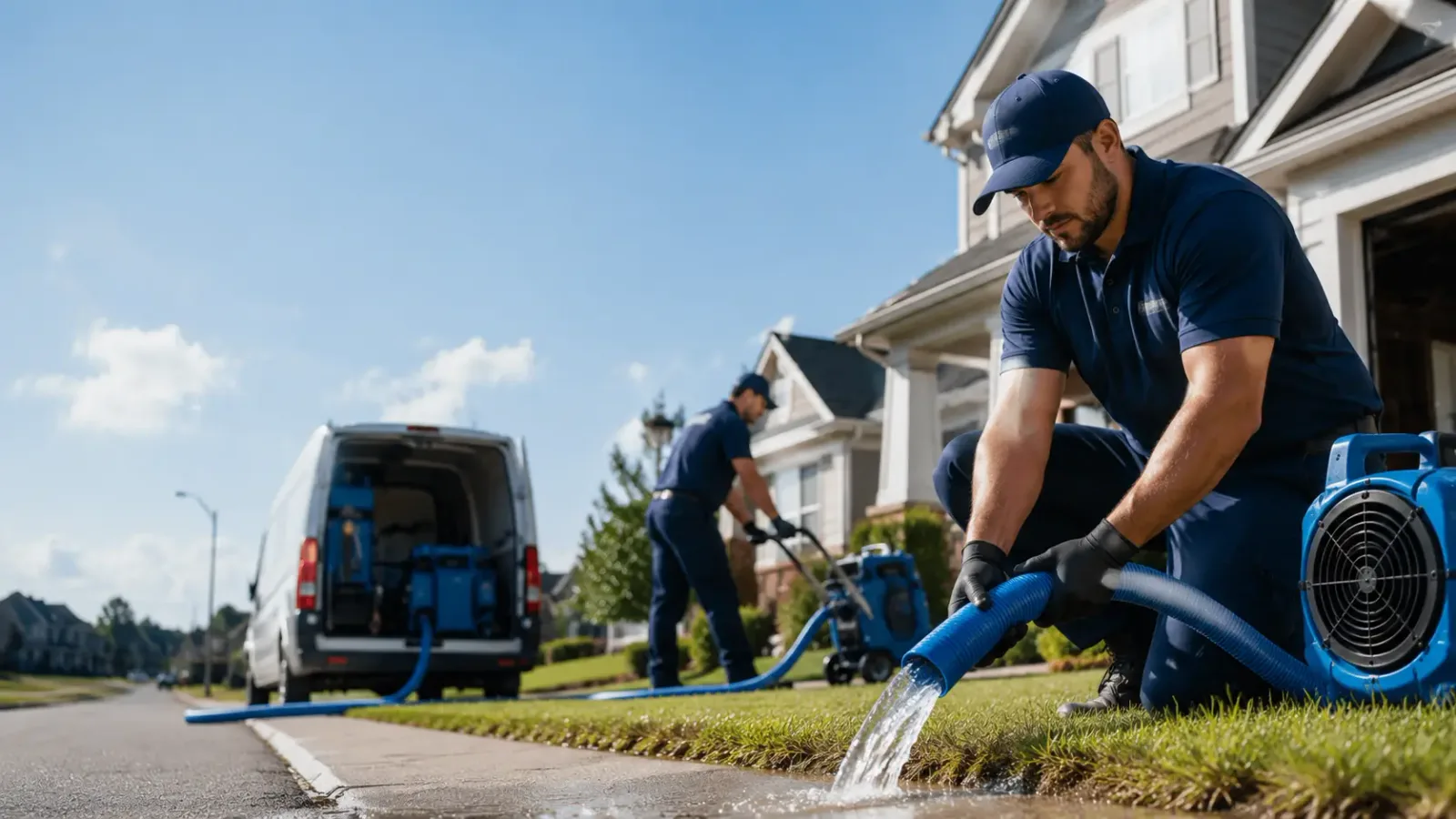 Flood Damage Restoration in Camby, IN